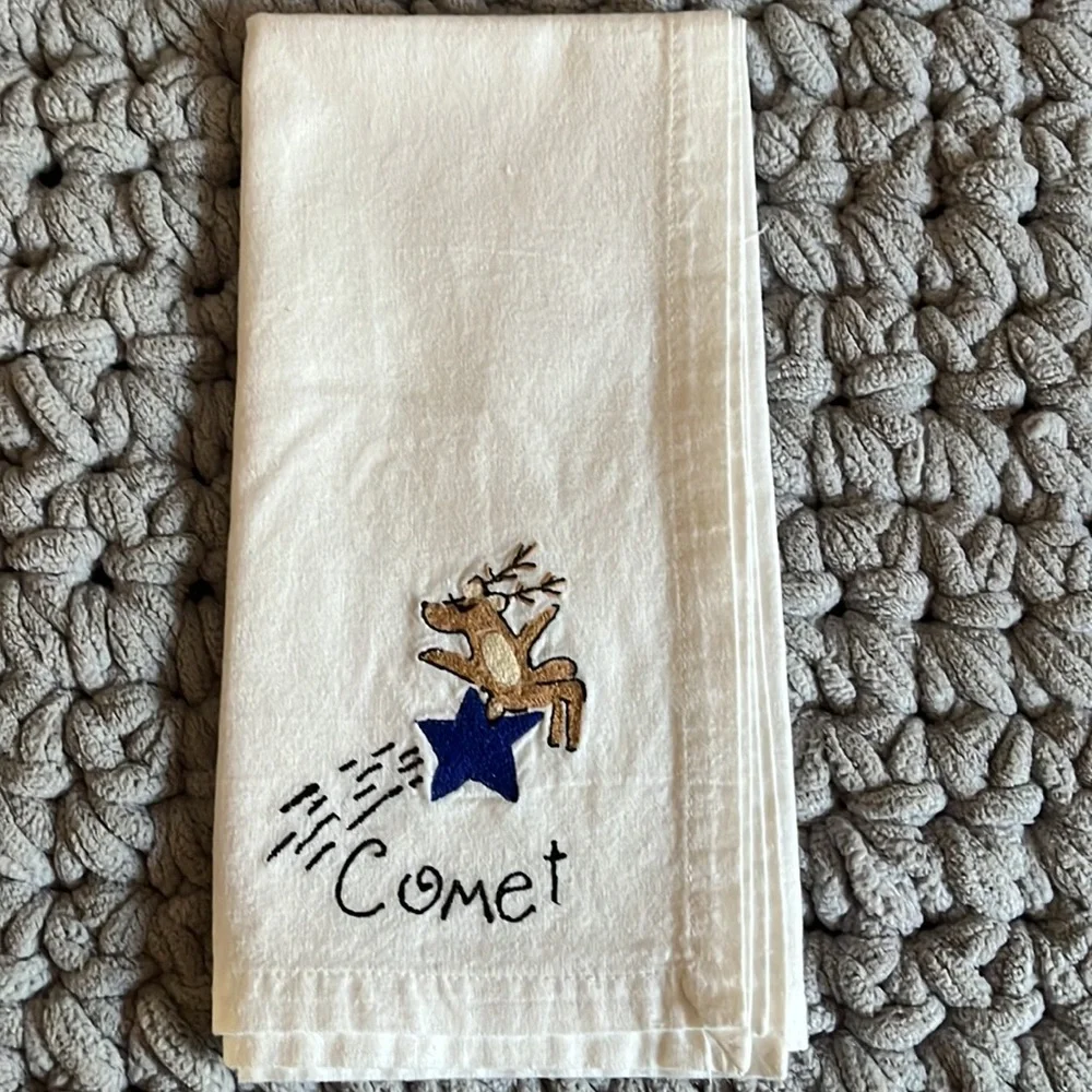 Pottery Barn Reindeer COMET